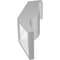 Ekena Millwork 4-in. W x 8-in. D x 16-in. H Funston Architectural Grade PVC Knee Brace BRCP04X08X16FST - alternate 2